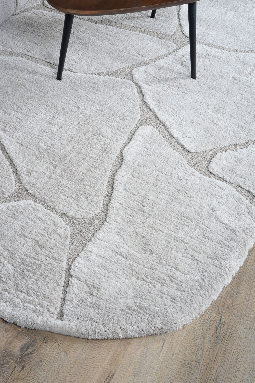 Vloerkleed Macy Beige β Rounded Corners 200 x 290 cm