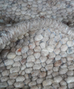 Vloerkleed Stone Donker Beige 417 - Kiezelvormig 200 x 280 cm