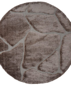 Vloerkleed Macy Bruin Rond ø160 cm