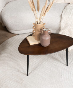 Vloerkleed Ella Beige Rond ø280 cm