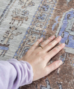 Vloerkleed Karaca Purple/Brown 07 - 200 x 290 cm