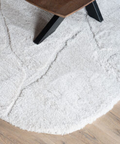 Vloerkleed Macy Creme - Rounded Corners 200 x 290 cm