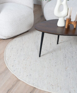 Vloerkleed Scott Beige Rond ø160 cm