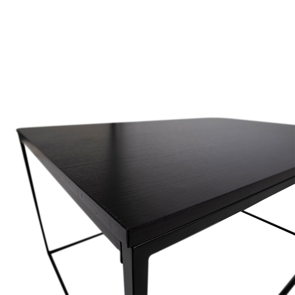 Vita Salontafel Zwart 60×90×45 cm - Image 5
