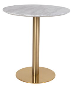 Bolzano Eettafel Marmerlook Ø70×75 cm