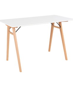 Vojens Bureau Wit/Naturel 120×60×75 cm