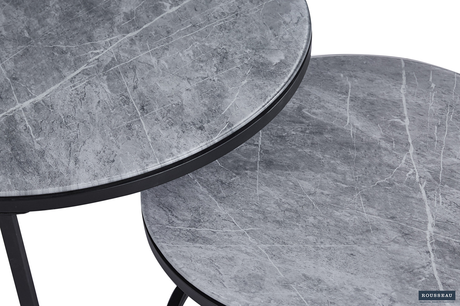 Boston salontafel – steengrijs glas - Image 4