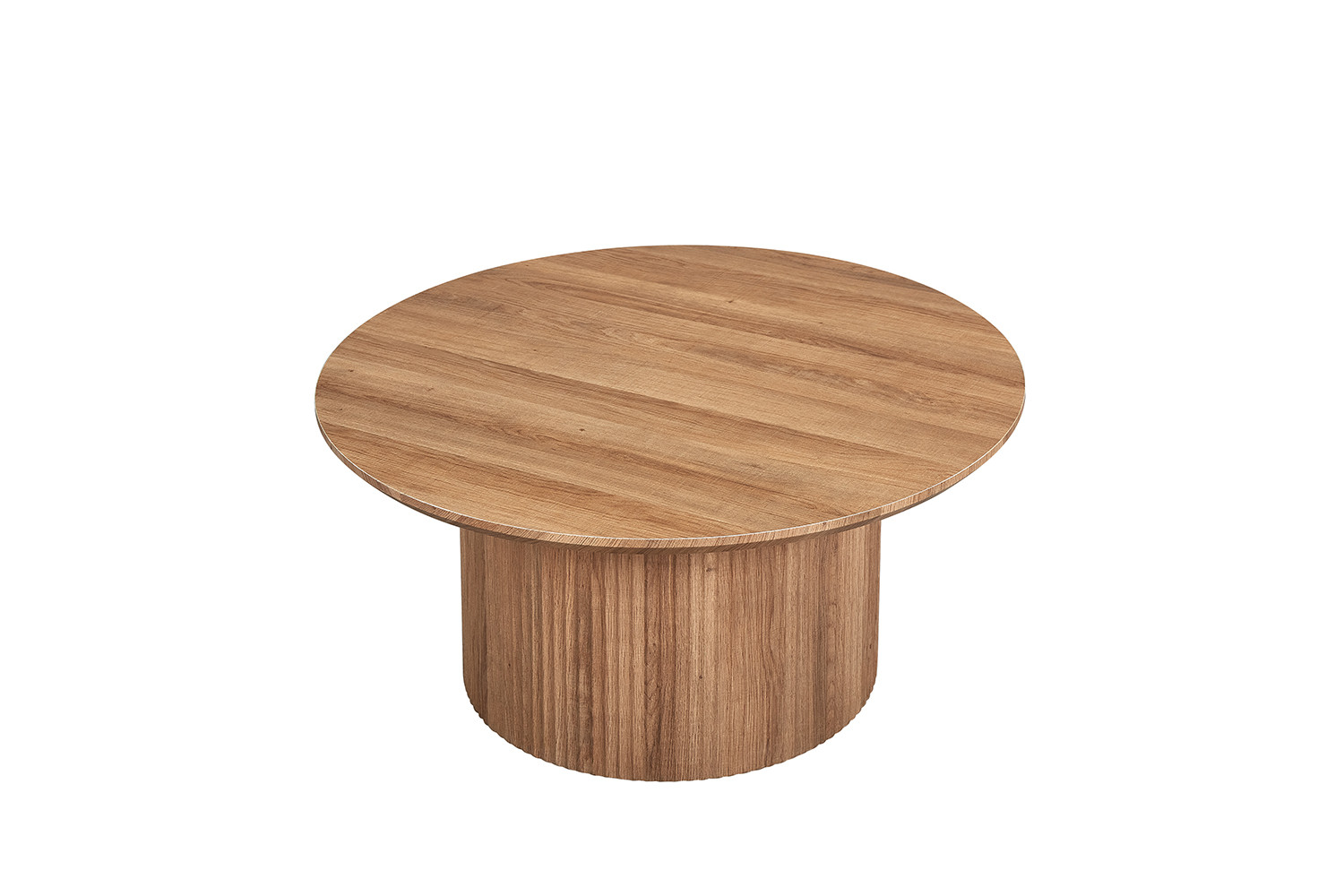 Lagos salontafel 80 cm rond – oude eik - Image 4