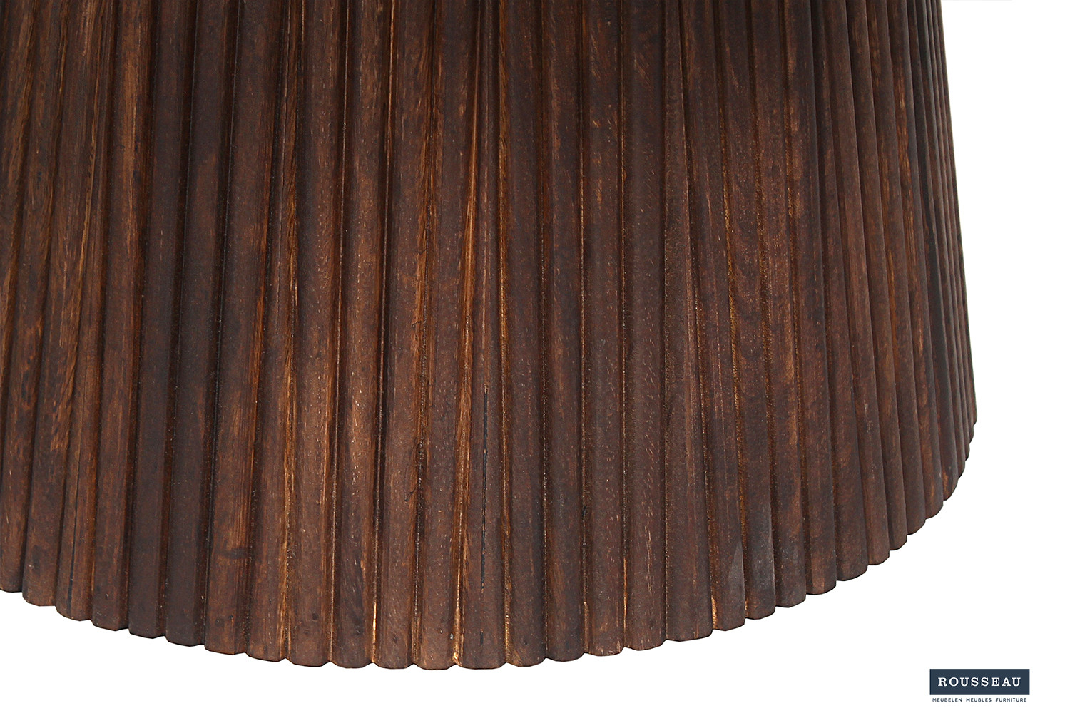 Miguel salontafel 80 cm rond – donkerbruin mangohout - Image 6