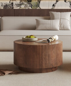 Victor salontafel – mangohout lichtbruin