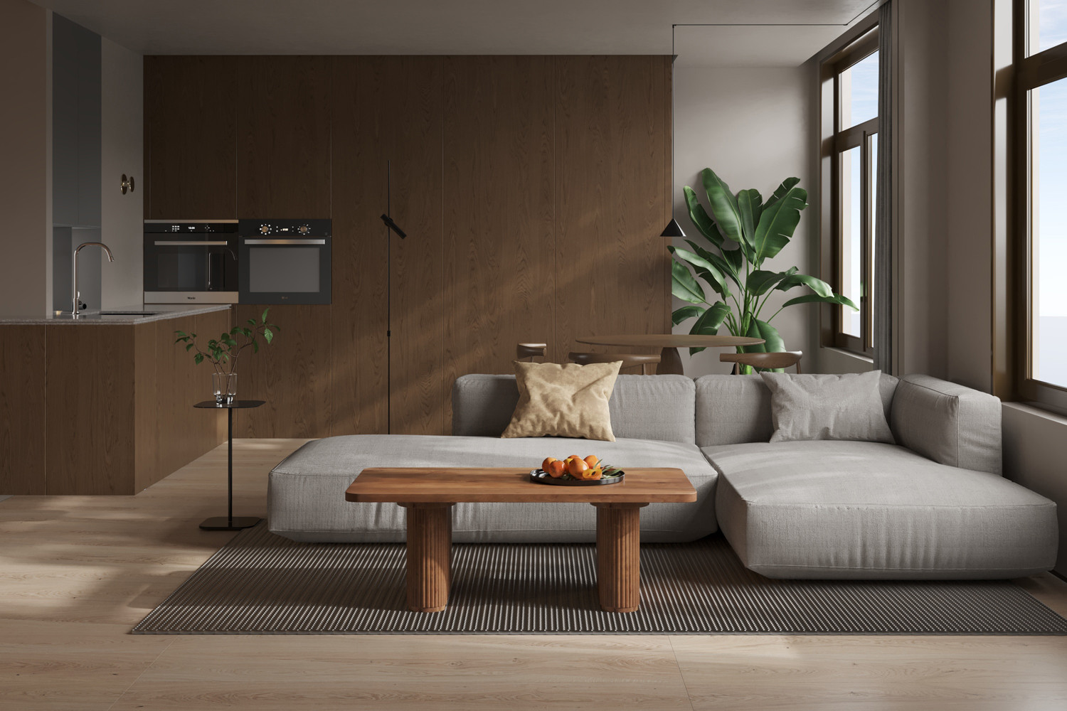 Jean salontafel – mangohout lichtbruin - Image 2