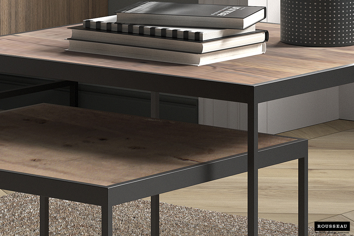 Quinn salontafel set – mangohout - Image 2