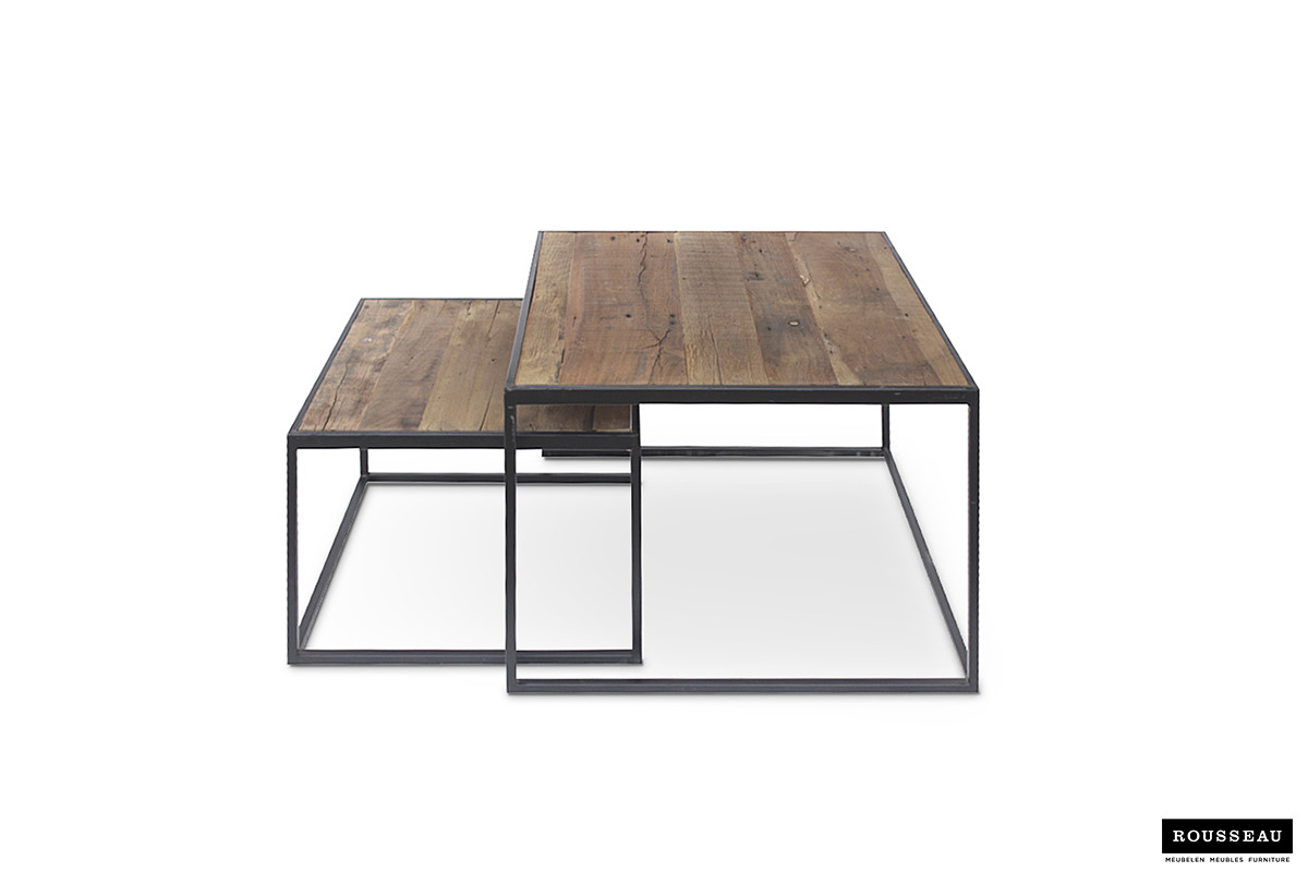 Quinn salontafel set – mangohout - Image 6