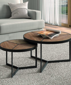 Laveu salontafel set 2-delig – mangohout