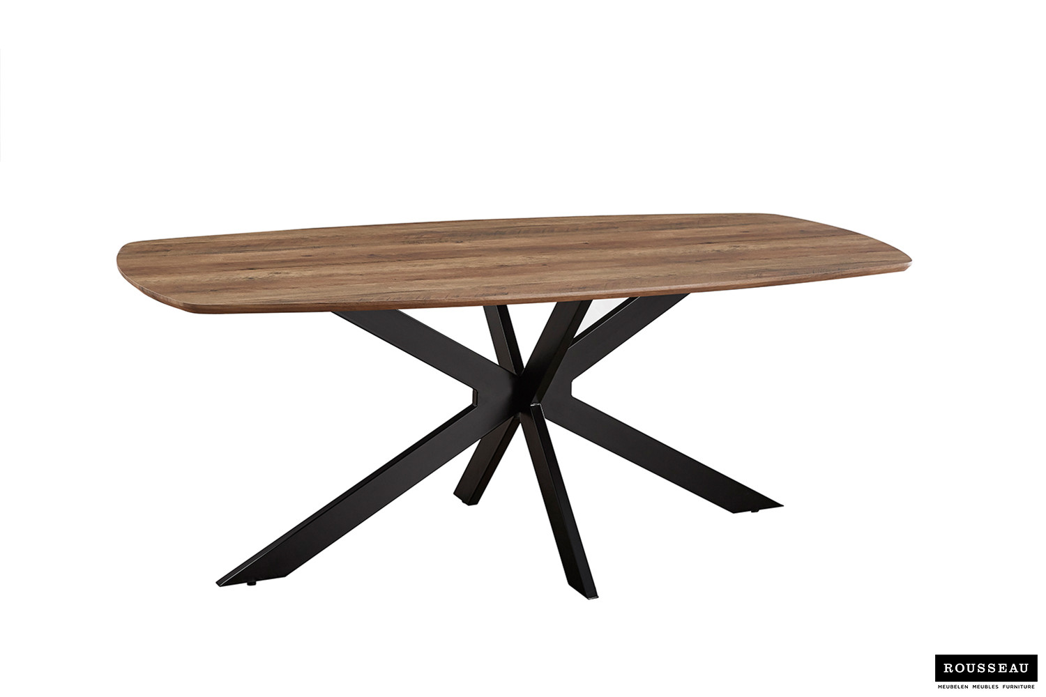 Aziz tafel – 200 cm Deens ovaal mango decor - Image 4