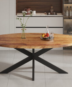 Alexa tafel – 200 cm ovaal mangohout