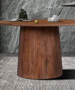 Miguel tafel – 130 cm rond mangohout