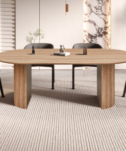 Lagos tafel – 220 cm ovaal oude eik