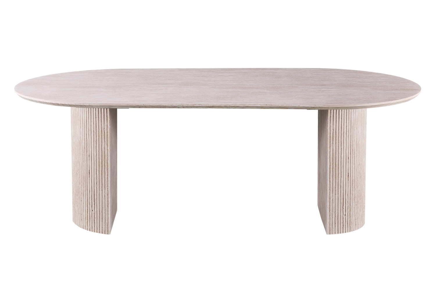 Lagos tafel – 220 cm ovaal travertin beige - Image 3
