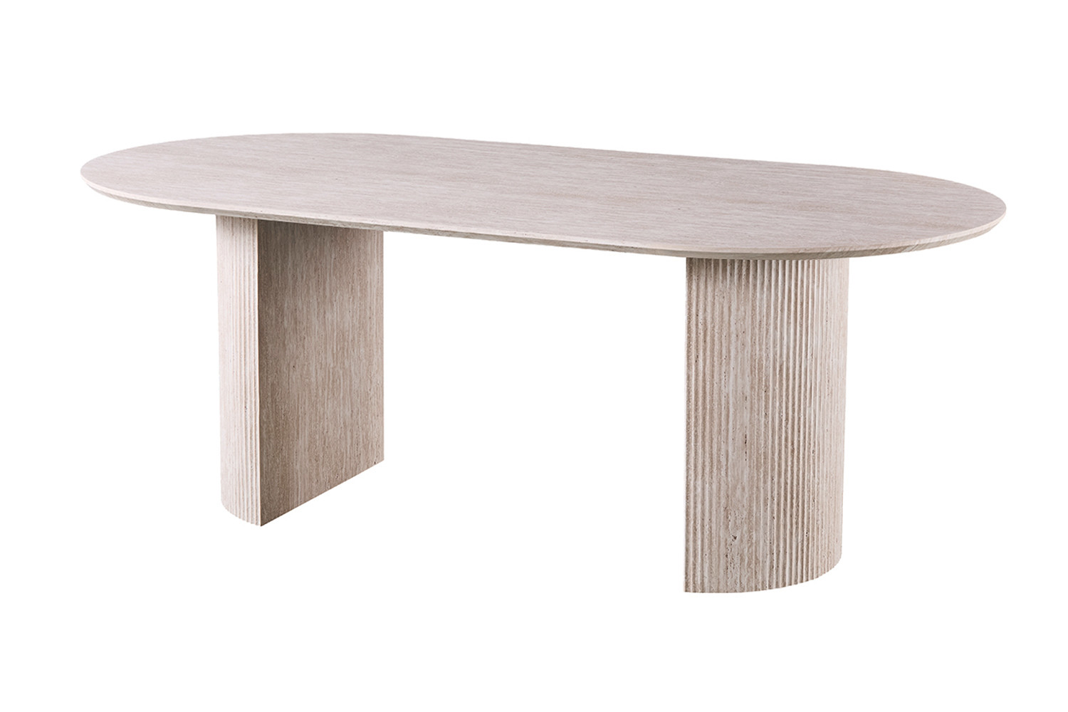 Lagos tafel – 220 cm ovaal travertin beige - Image 4