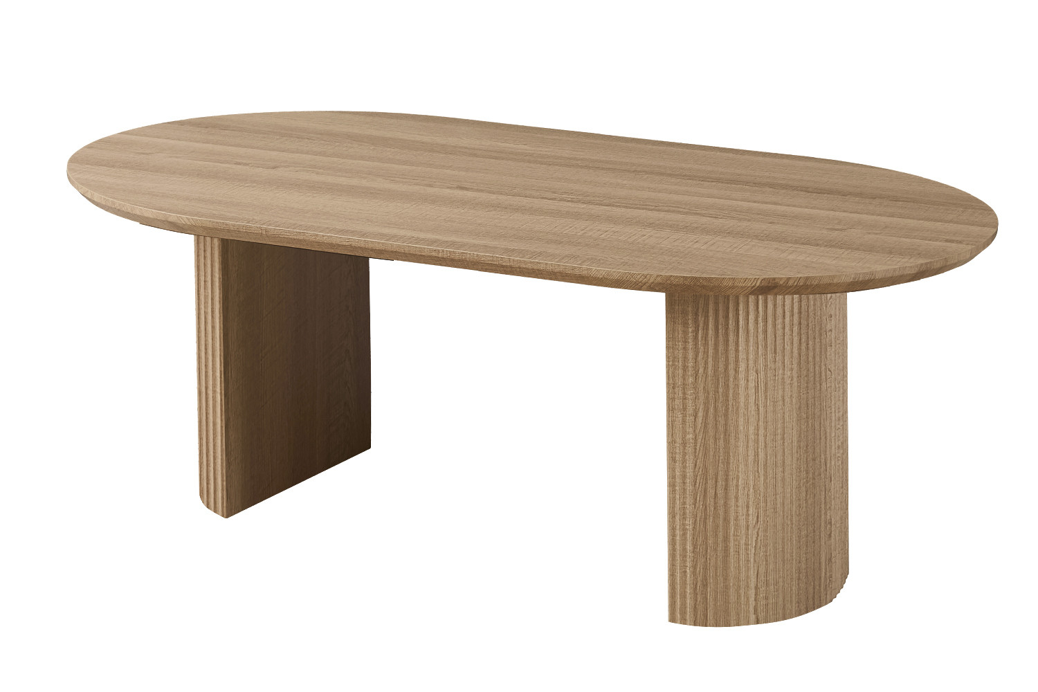 Lagos tafel – 220 cm ovaal eiken naturel - Image 3