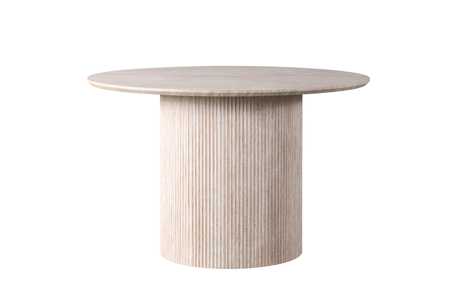 Lagos tafel – 120 cm rond travertin beige - Image 3