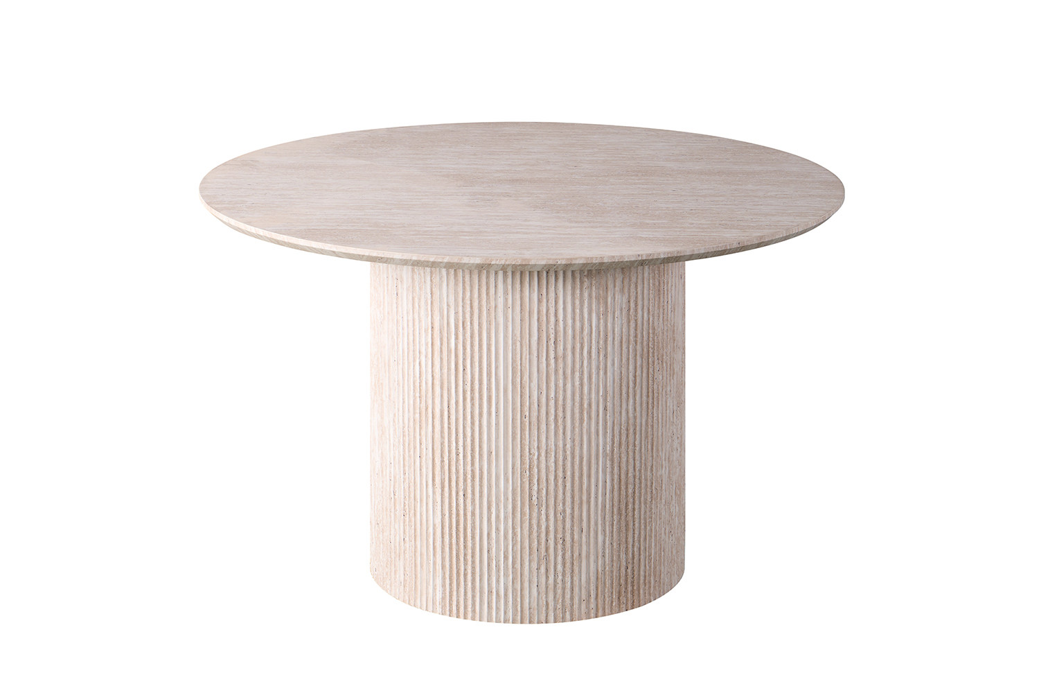 Lagos tafel – 120 cm rond travertin beige - Image 4