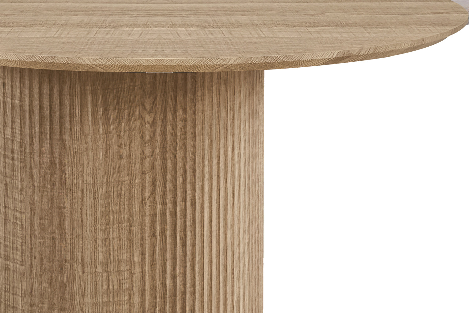 Lagos tafel – 120 cm rond eiken naturel - Image 5