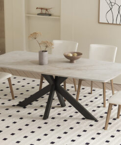 Tafel Apollo Deens Ovaal Shakespear Beige 180 cm