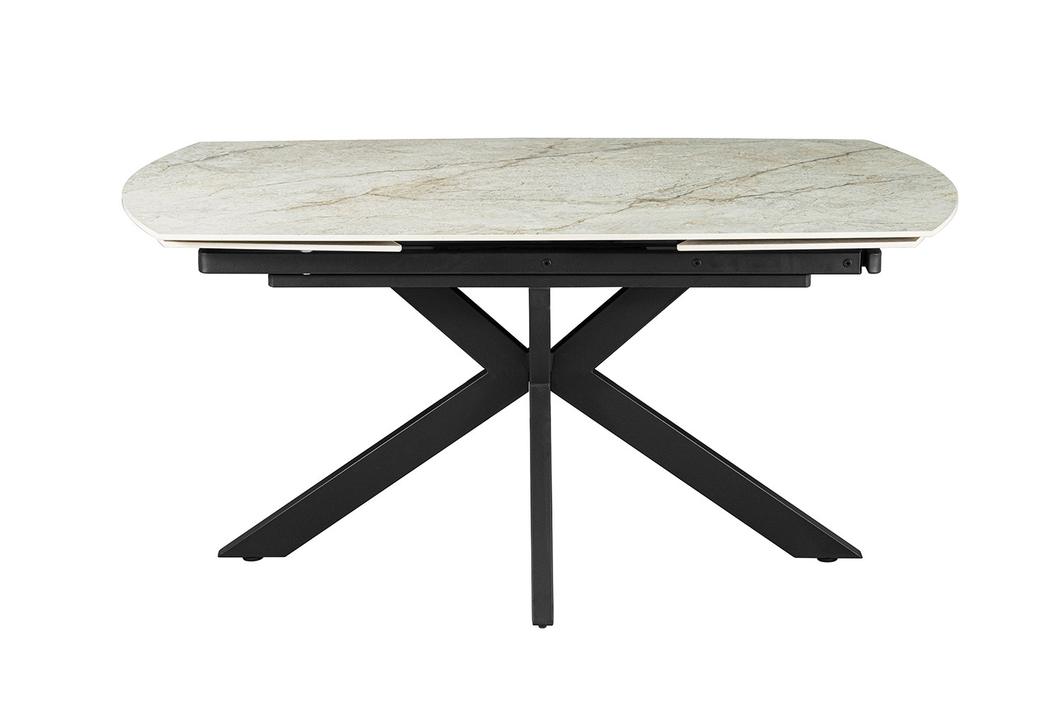 Ares uitschuifbare tafel – Deens ovaal steenbeige - Image 6