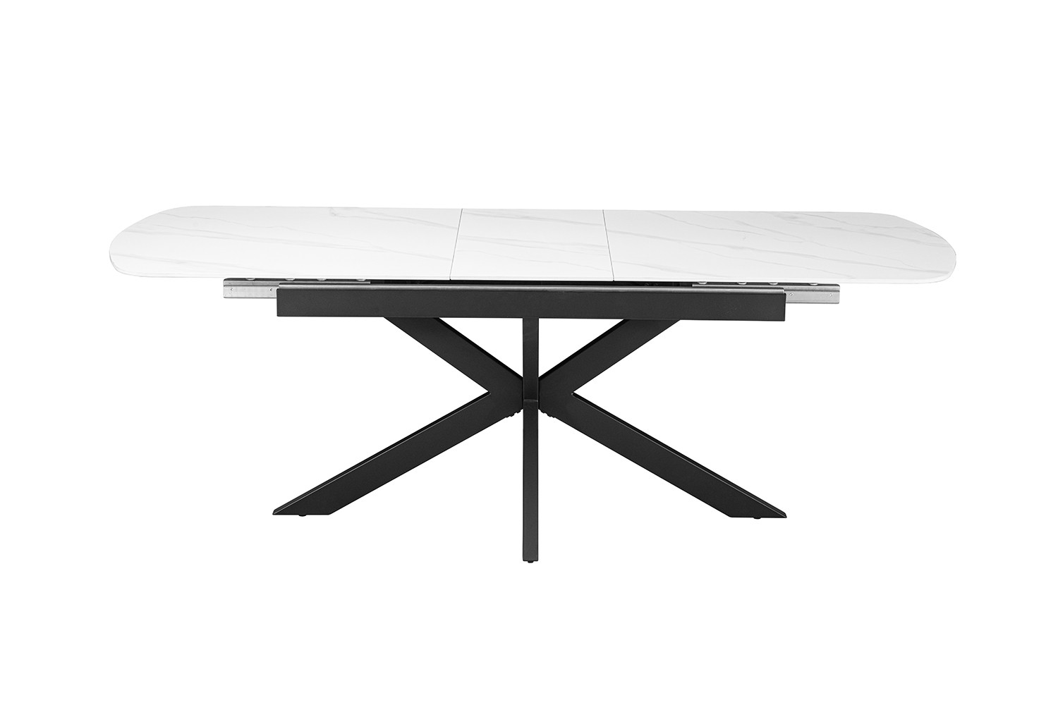 Hestia uitschuifbare tafel – Deens ovaal steenwit - Image 4