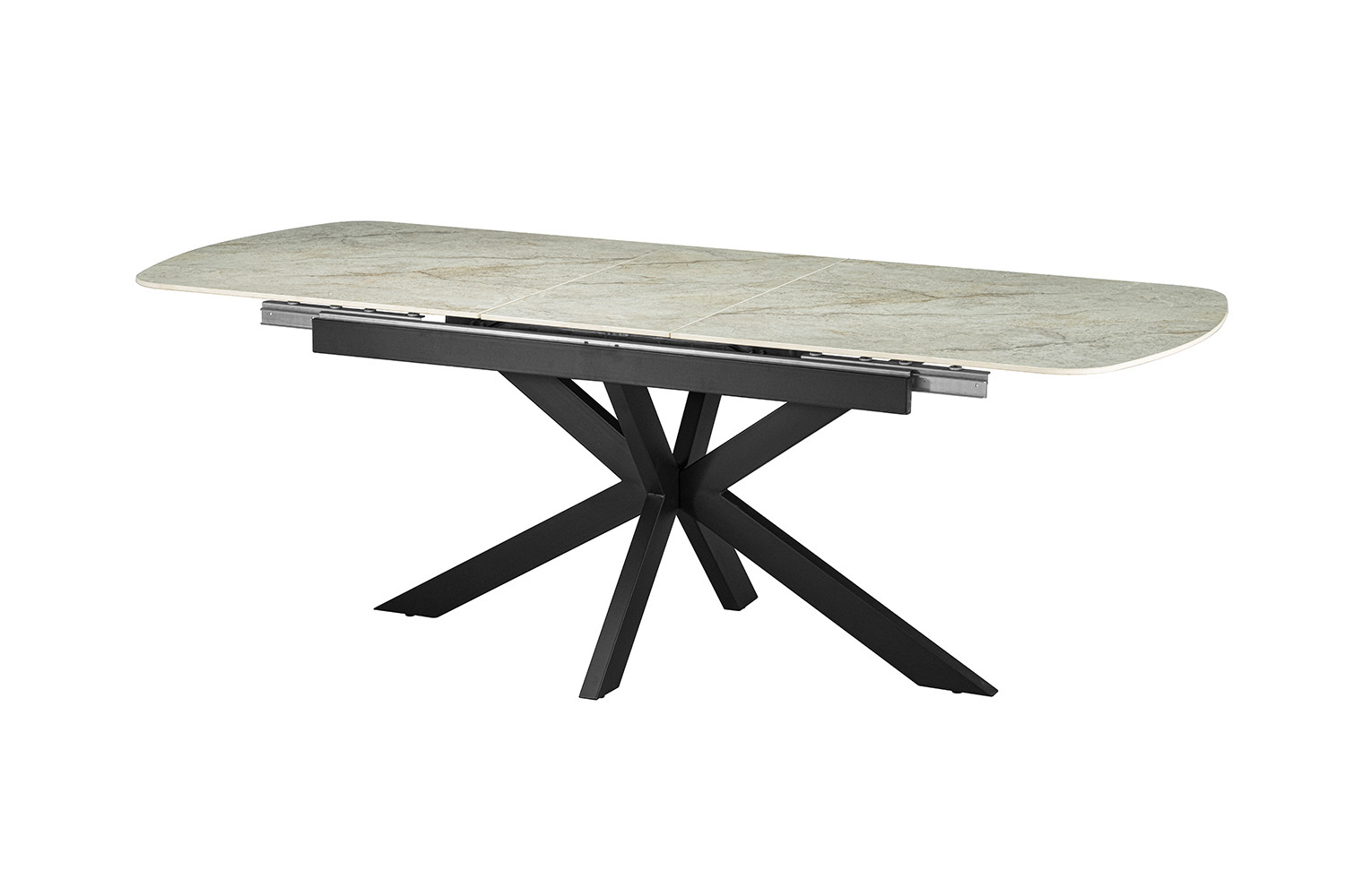 Hestia uitschuifbare tafel – Deens ovaal steenbeige - Image 5