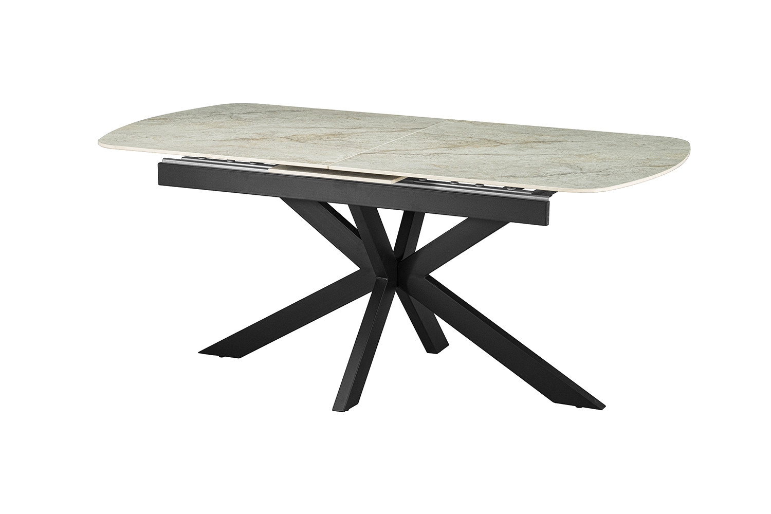 Hestia uitschuifbare tafel – Deens ovaal steenbeige - Image 7