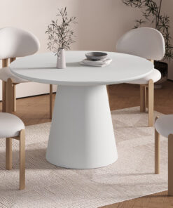 Tavira tafel – 120 cm rond cement ecru