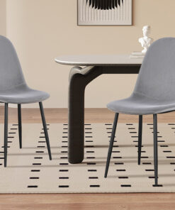 Boy stoel – fluweel grijs