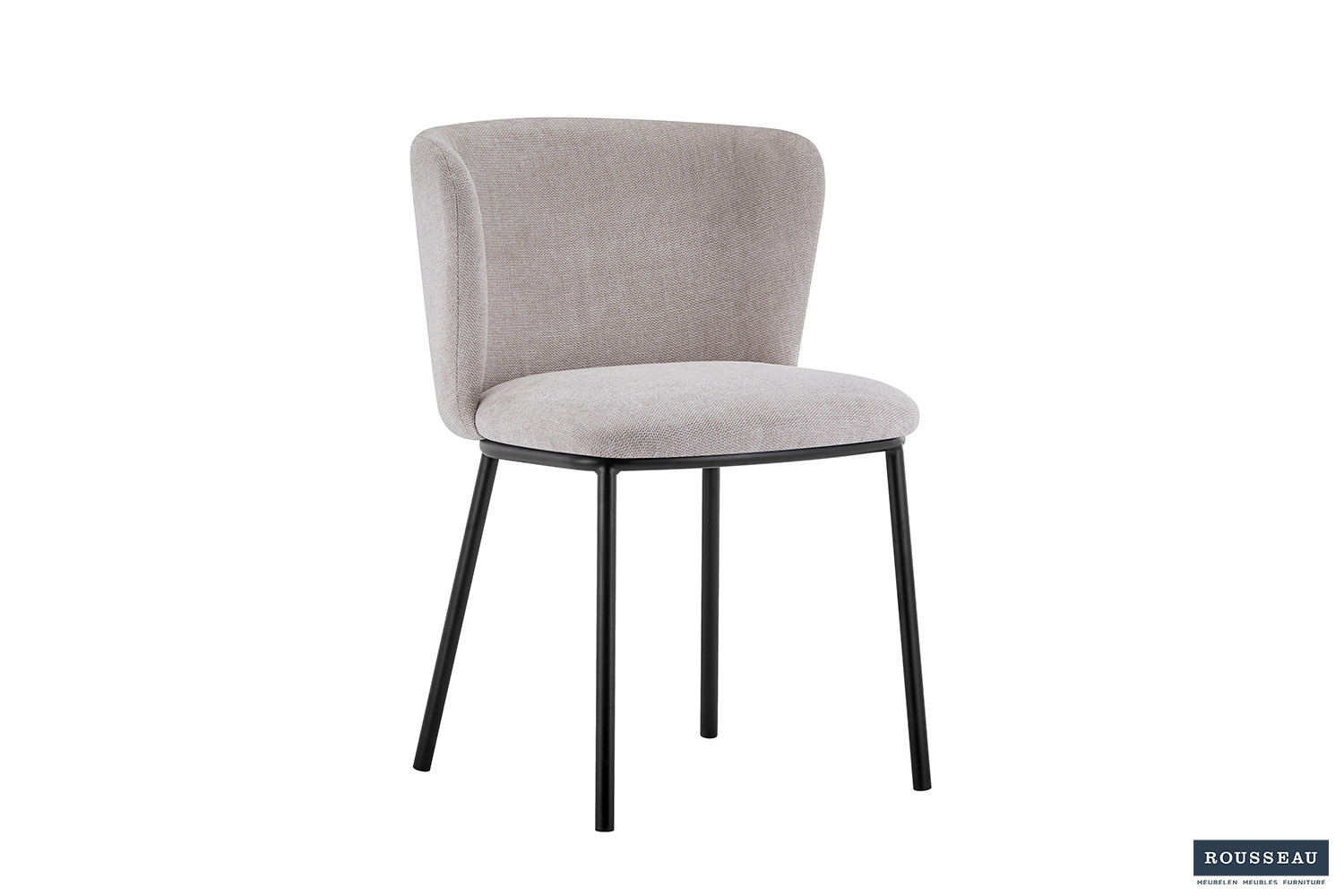 Arthur stoel – stof Belfast beige - Image 4