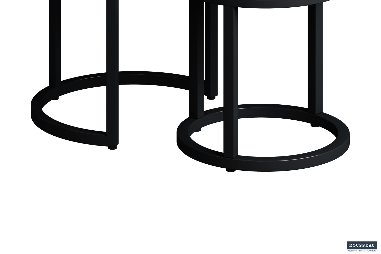 Bijzettafel Plano – 3-delig Mangohout - Image 4