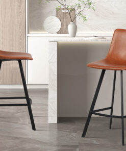 Barstoel Ozan – PU Cognac