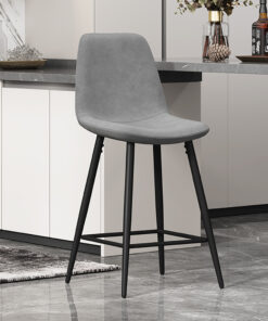 Counterstoel Boy – Fluweelgrijs