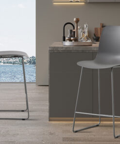 Barkruk Marie Grijs – PP