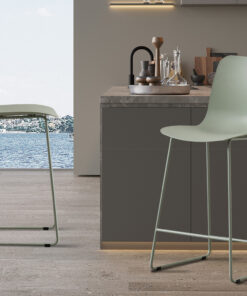 Counterstoel Marie Grijs-groen – PP