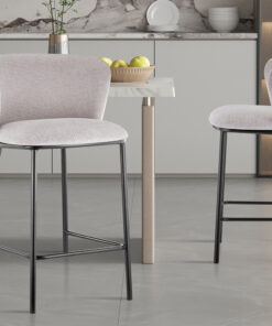 Barstoel Arthur Beige – Stof Ote Belfast 23