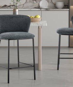 Counterstoel Arthur Donkergrijs – Stof Ote Belfast 39