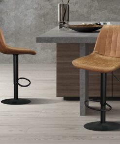 Barkruk Barcelona – PU Cognac