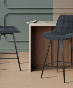 Counterstoel Ariba – Stof Donkerblauw