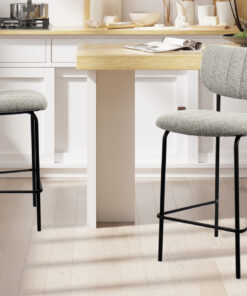 Barstoel Antura Lichtgrijs – Stof Ote Lisa 453