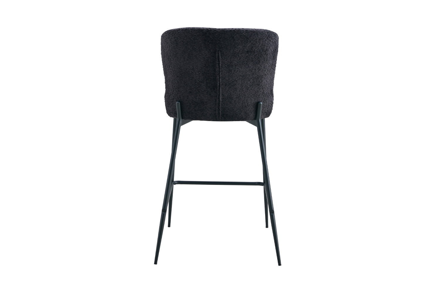 Barstoel Lisa – Bouclé Donkergrijs - Image 8