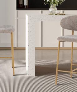 Counterstoel Coco Naturel Zand – Stof Raven 30