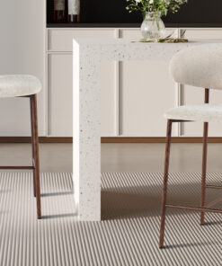 Counterstoel Coco Walnoot Beige – Stof Raven 24