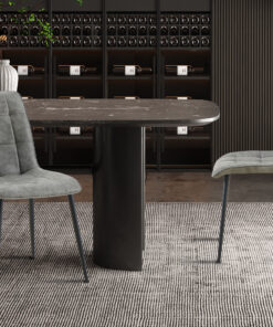 Stoel Furas – Vintage Kunstleer Grijs